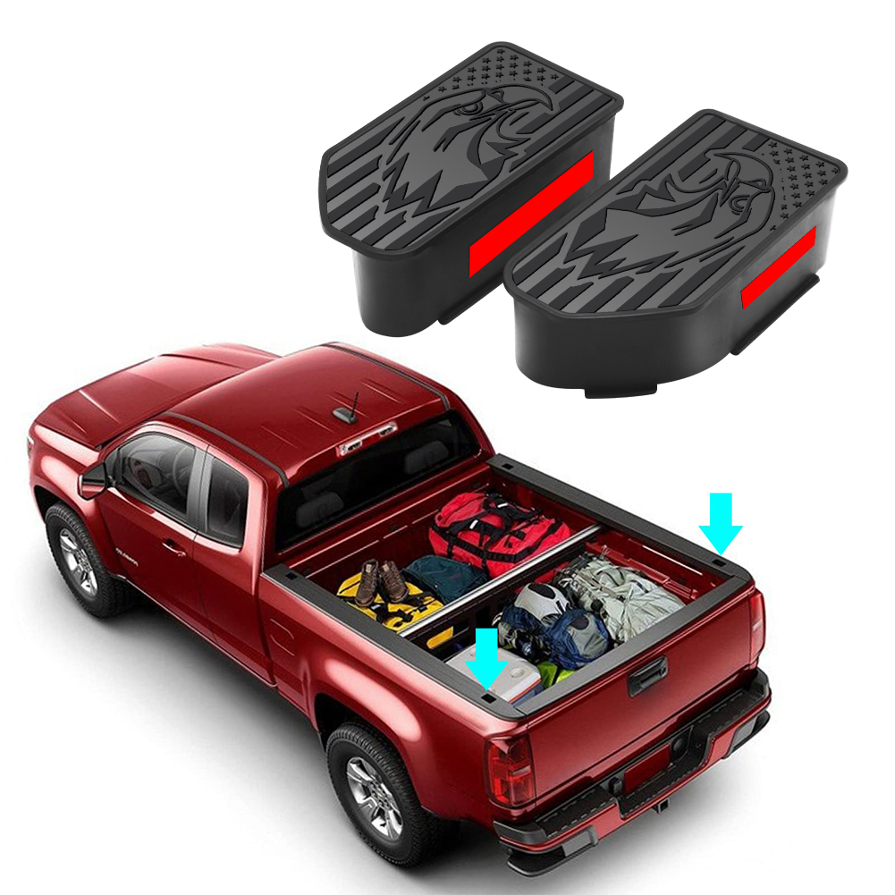 Trucker Hat Cap - 2PCS Truck Bed Rail Stake Pocket