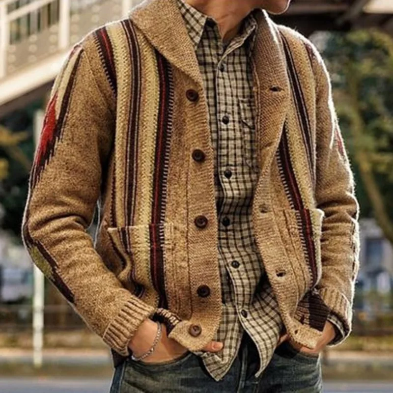 Mens Fashion Mullet - New Fashion Men Streetwear Cardigans Sweatercoats