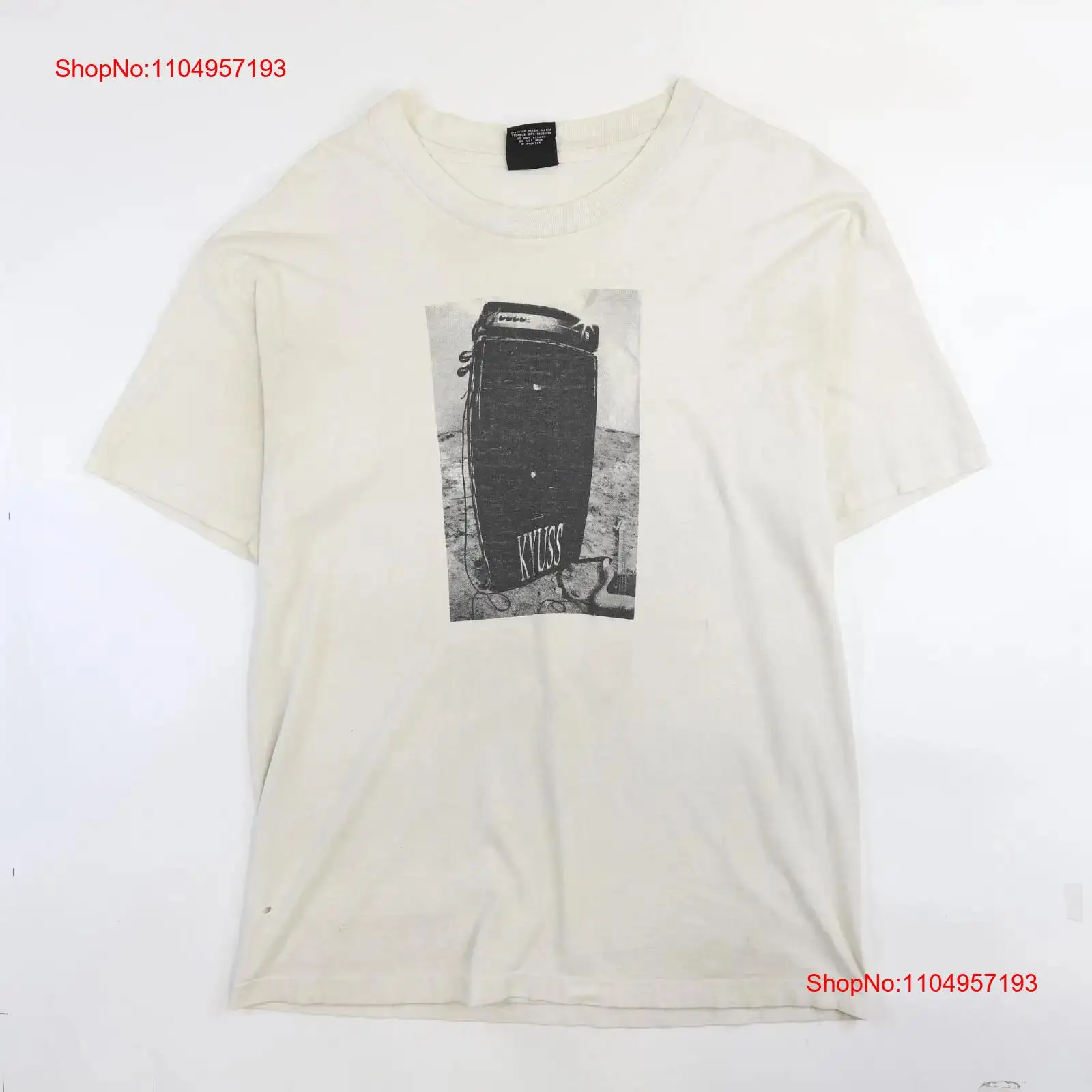 Xl Men'S Fashion - Vintage Kyuss Fresh Bong Potent Sticky
