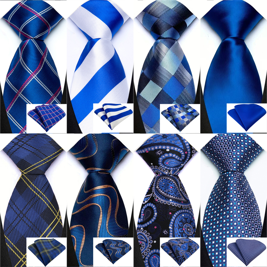 Men'S Fashion Zara - Fashion Royal Blue Men Tie Luxury