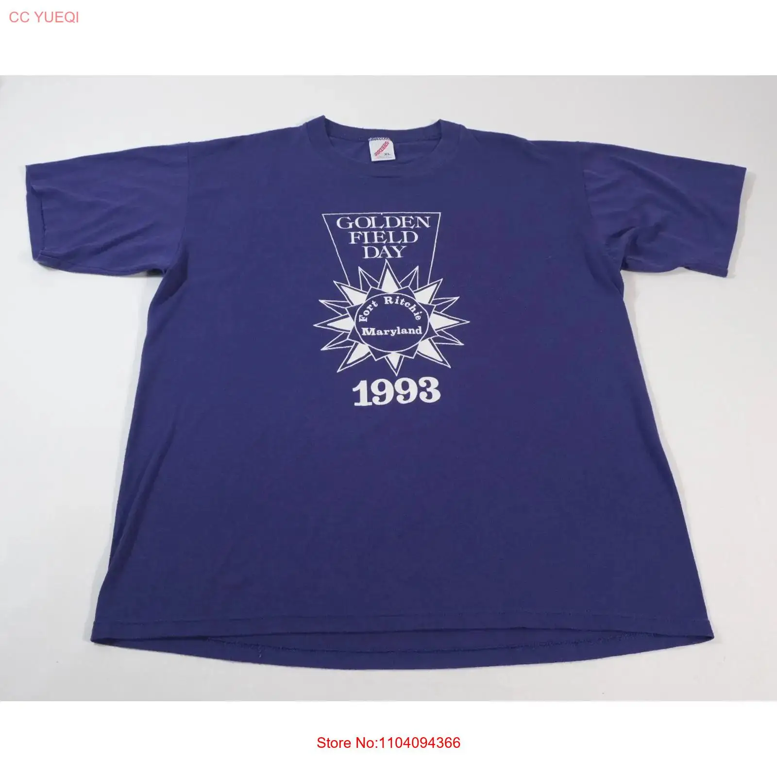 Xl Men'S Fashion - Vintage Jerzees Golden Field Day 1993
