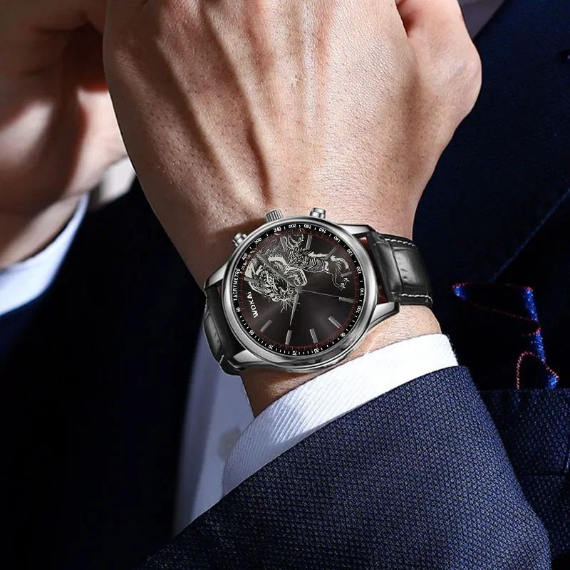 New Fashion WOKAI Watch Men Ti - Men'S Fashion Quartz Watch Wokai incelemesi ve fiyatı