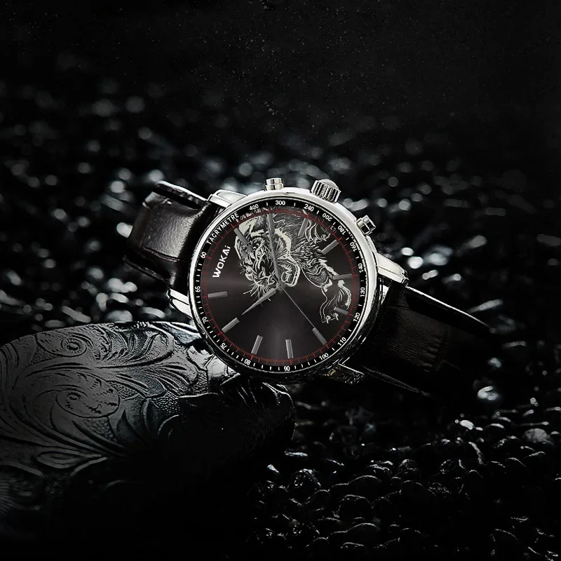 New Fashion WOKAI Watch Men Ti - Men'S Fashion Quartz Watch Wokai incelemesi ve fiyatı