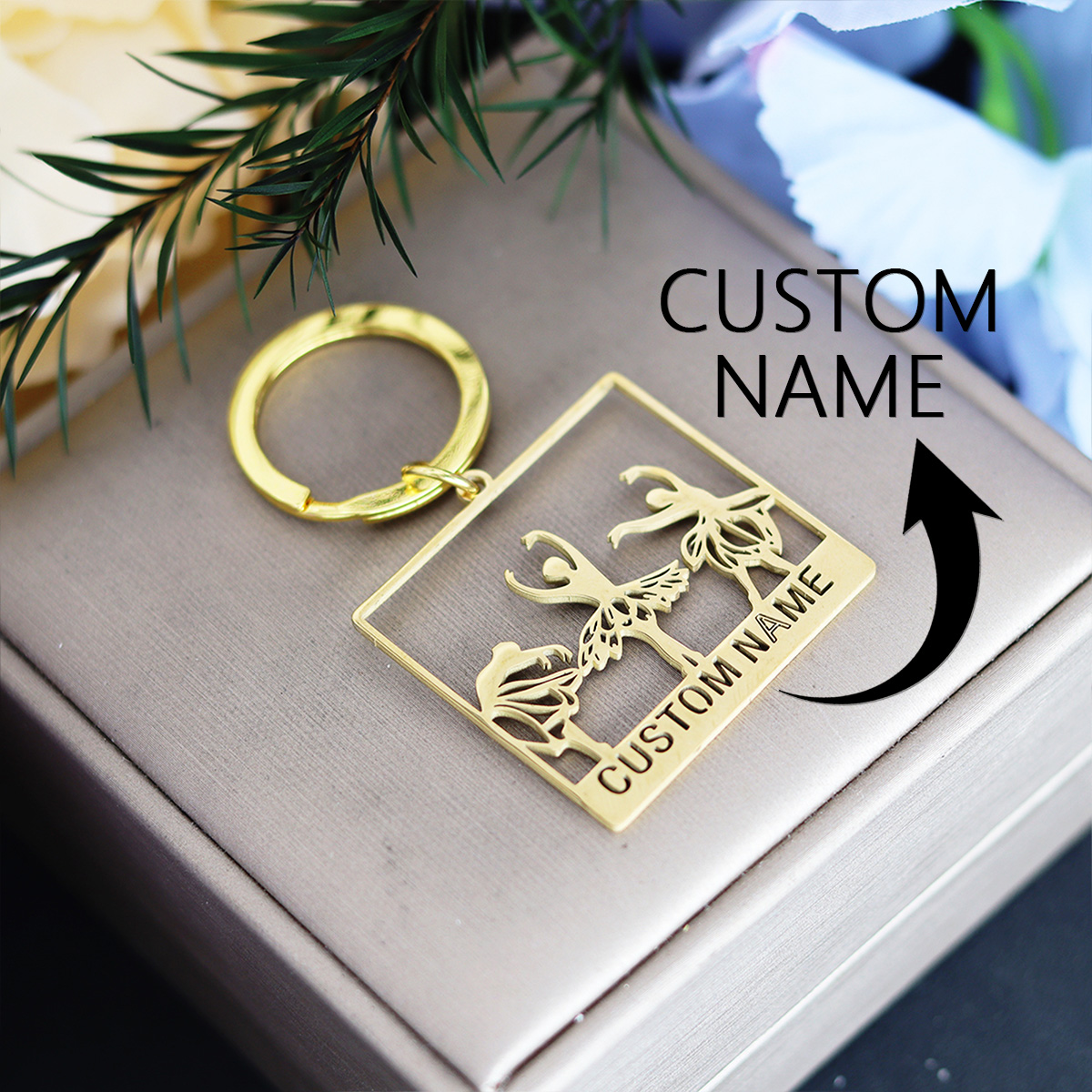 QIAMNI Custom I Love Dance Bal - Men'S Fashion Gold Chain incelemesi ve fiyatı