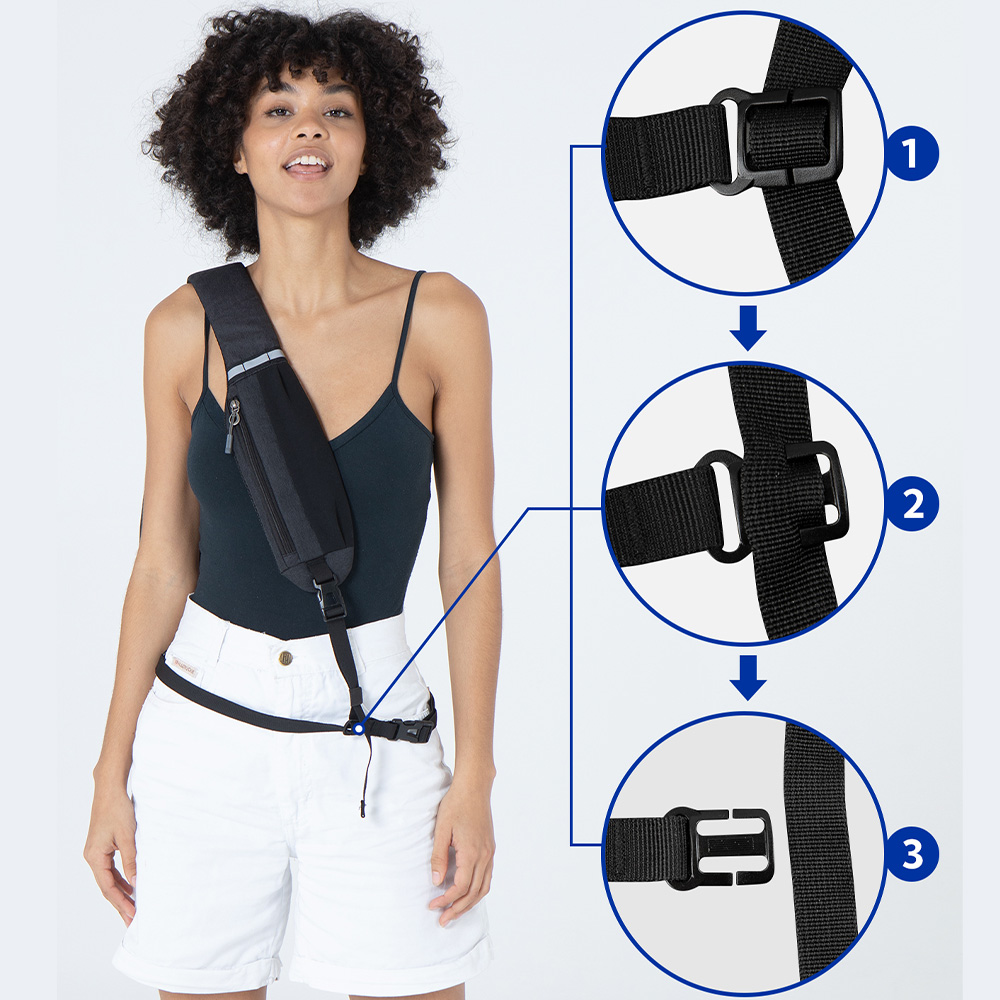 WATERFLY Crossbody Sling Bag C - Fashion Harness Men incelemesi ve fiyatı