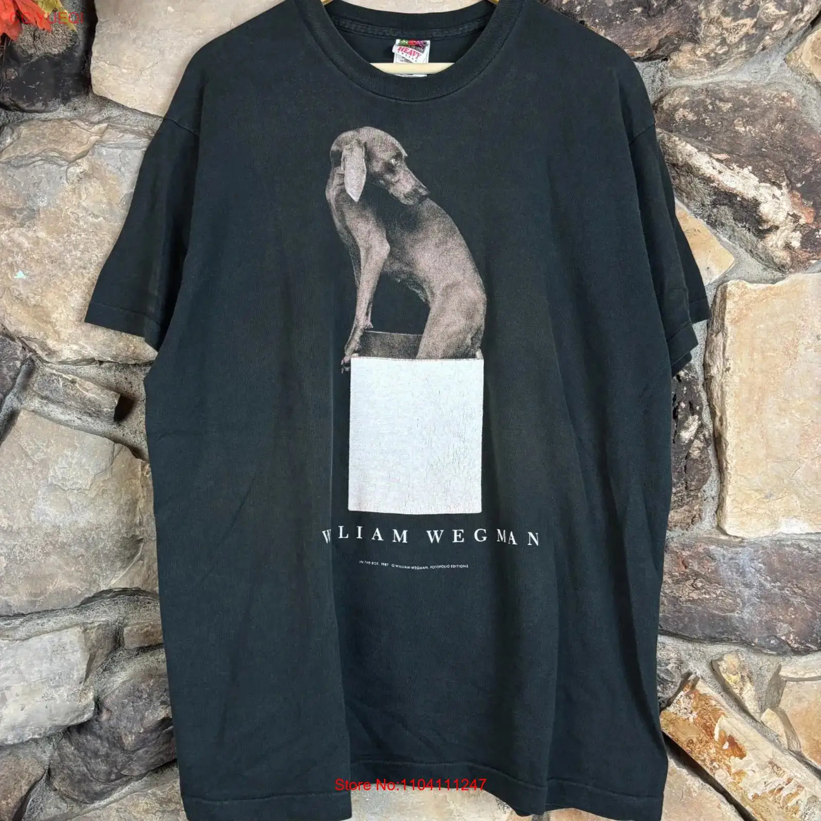 Vintage 1990s William Wegman D - Xl Men'S Fashion incelemesi ve fiyatı