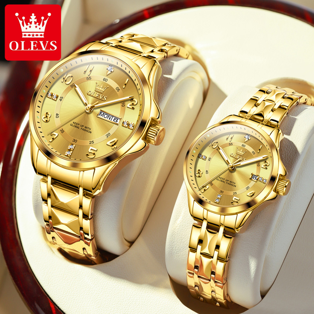 OLEVS 2910 Couple Watches Clas - Mens Fashion In 40S incelemesi ve fiyatı