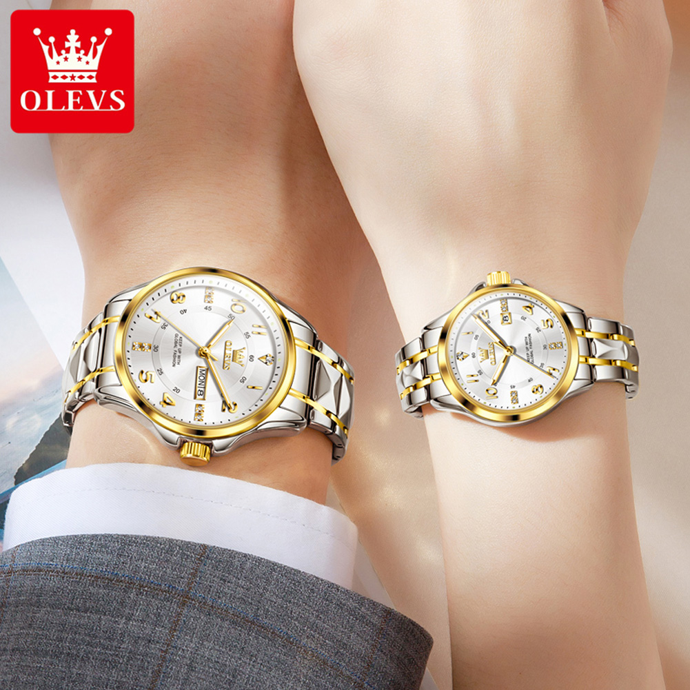 OLEVS 2910 Couple Watches Clas - Mens Fashion In 40S incelemesi ve fiyatı