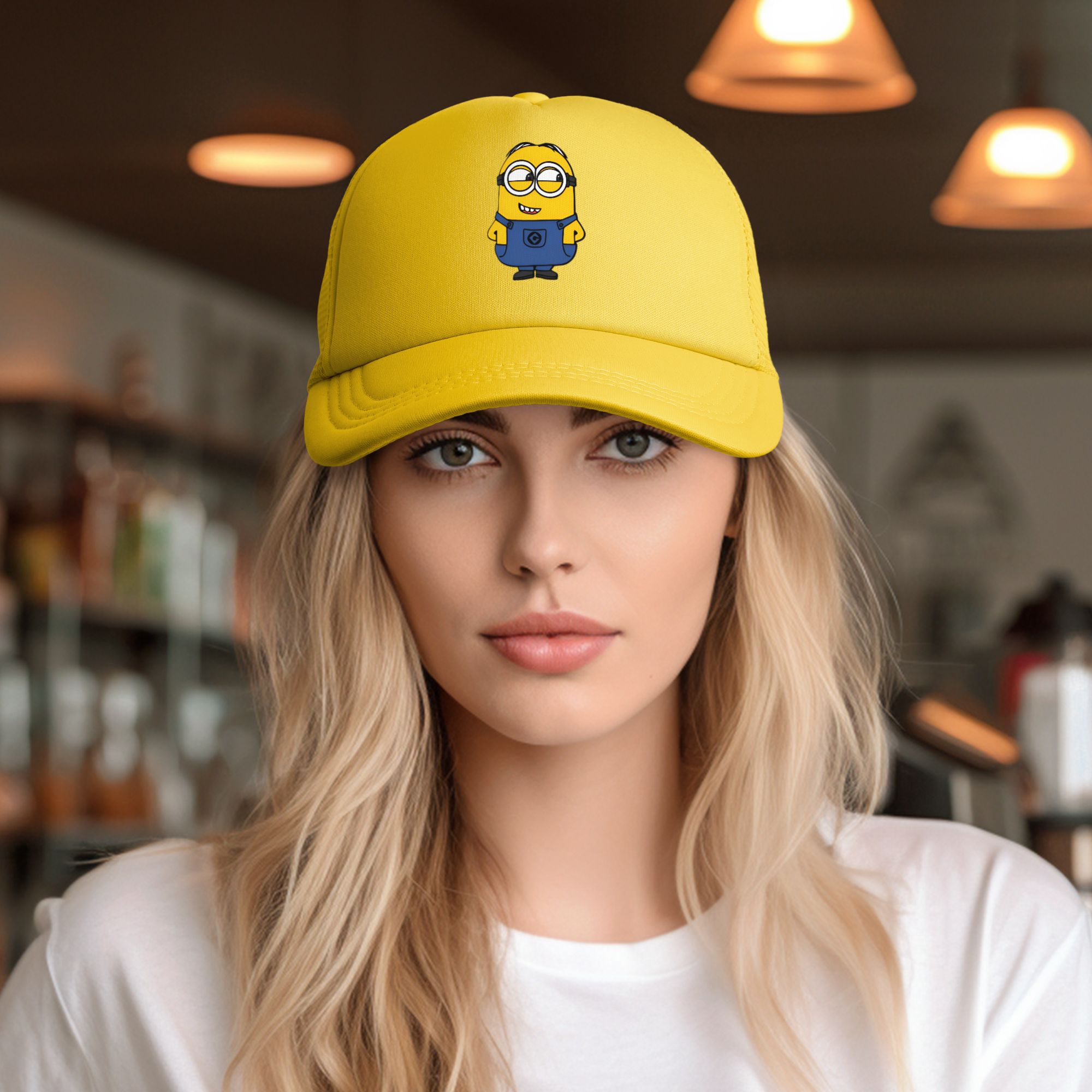 Cooling Breathable Minions Cha - Trucker Hat Cap incelemesi ve fiyatı