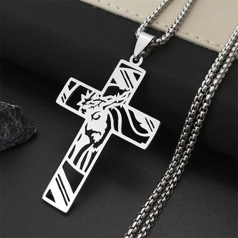 Hip Hop Punk Crown of Thorns J - Men'S Fashion Gold Chain incelemesi ve fiyatı