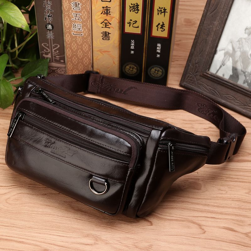 Men Waist Fanny Bags Sling Che - Fashion Harness Men incelemesi ve fiyatı