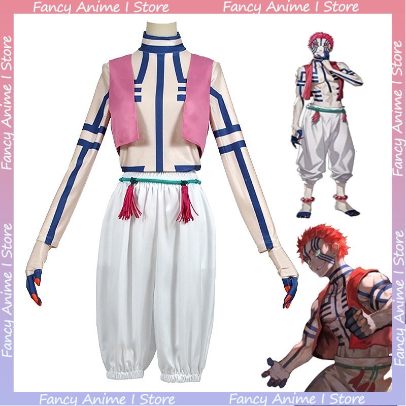 Anime Akaza Copsplay Costume H - Mens Fashion Vest incelemesi ve fiyatı