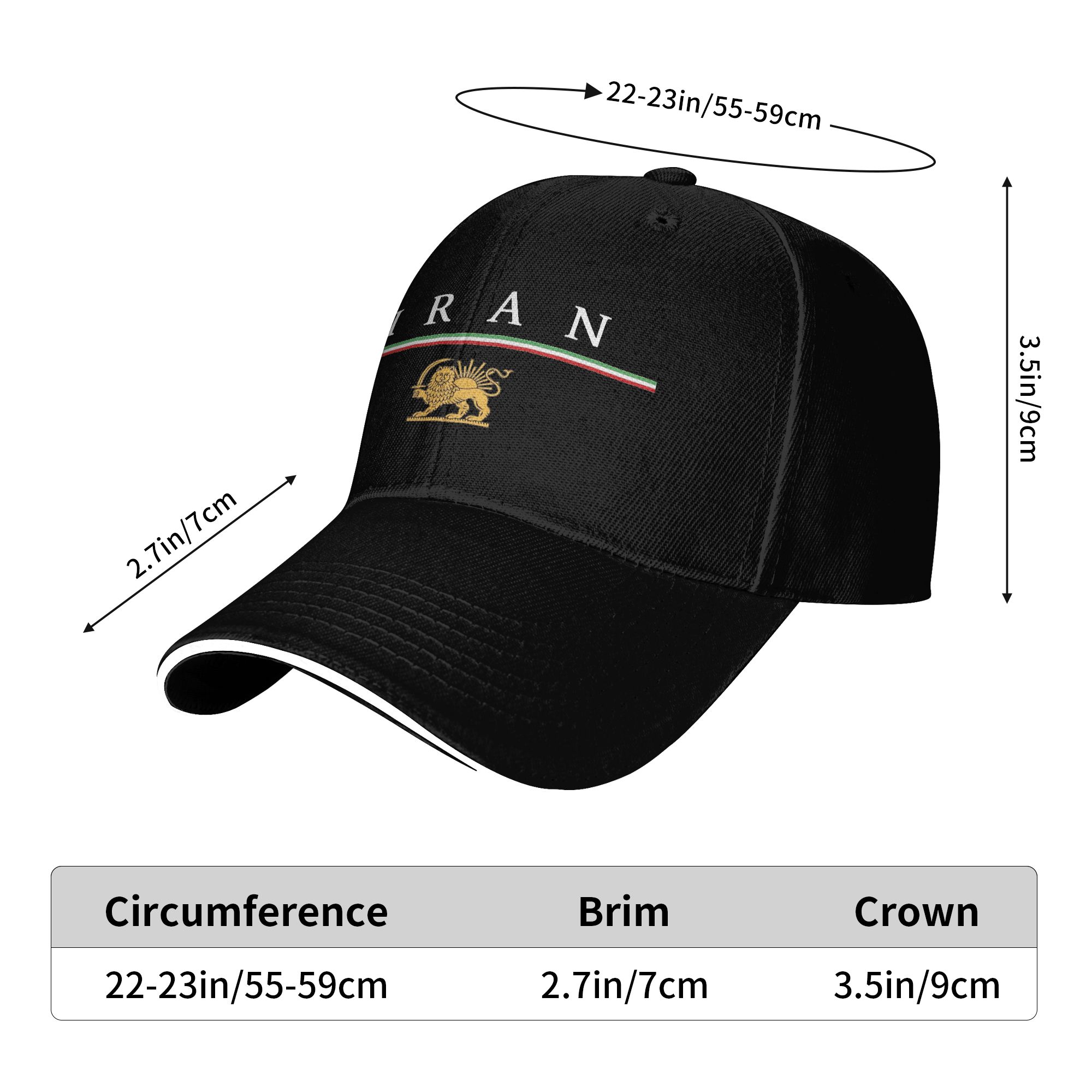 New Baseball Caps Iran Lion an - Trucker Hat Cap incelemesi ve fiyatı