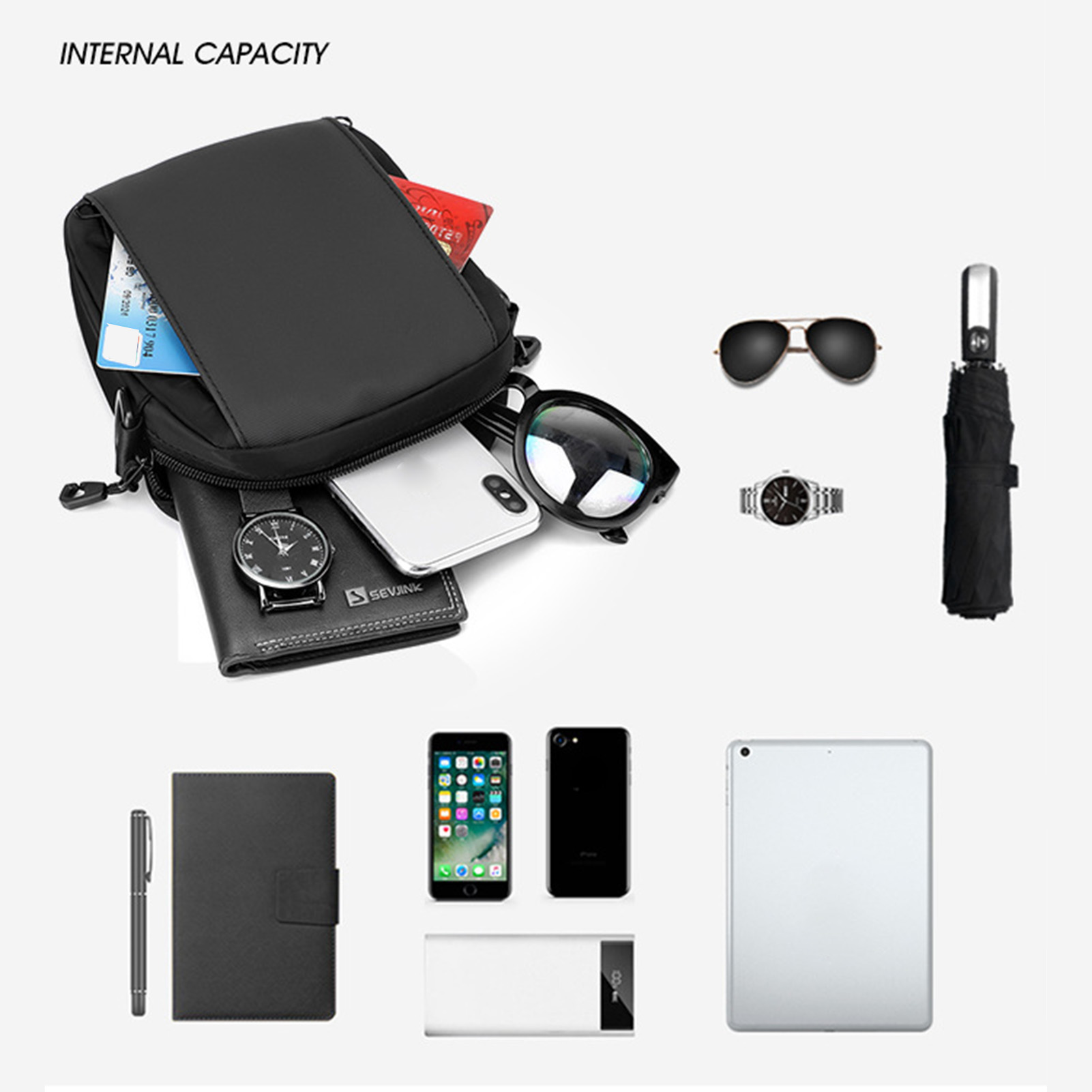 Simple Leisure Shoulder Bag Fo - Fashion Harness Men incelemesi ve fiyatı