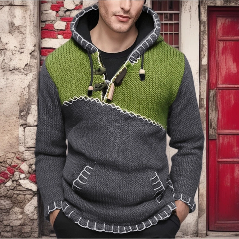 Men's fashion long sleeved ele - Mens Fashion Mullet incelemesi ve fiyatı