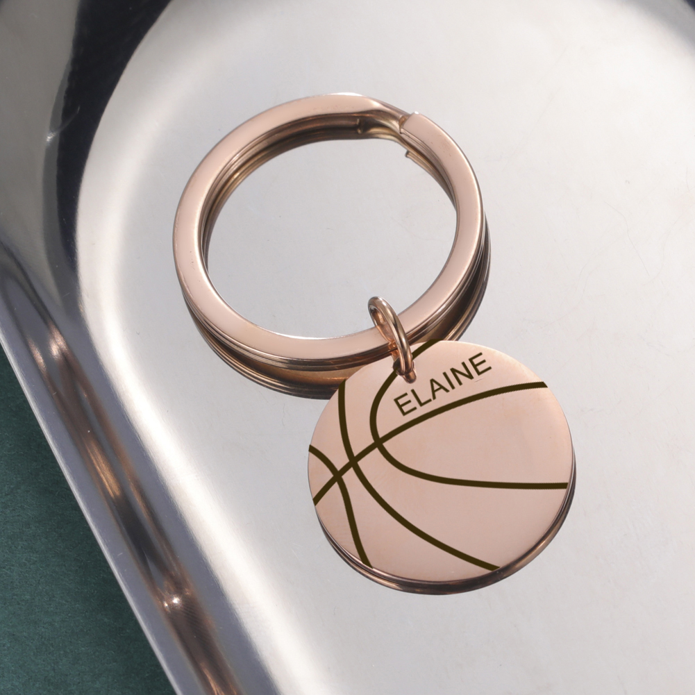 Ball Basketball Keychain Perso - Men'S Fashion Gold Chain incelemesi ve fiyatı