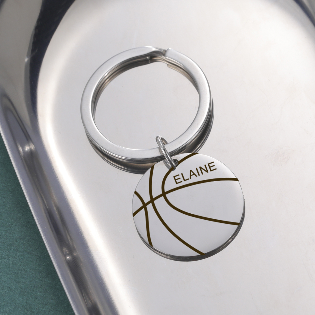 Ball Basketball Keychain Perso - Men'S Fashion Gold Chain incelemesi ve fiyatı