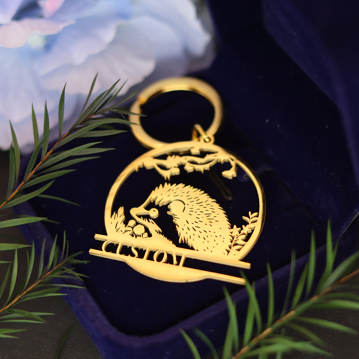 QIAMNI Custom Name Cute Hedgeh - Men'S Fashion Gold Chain incelemesi ve fiyatı