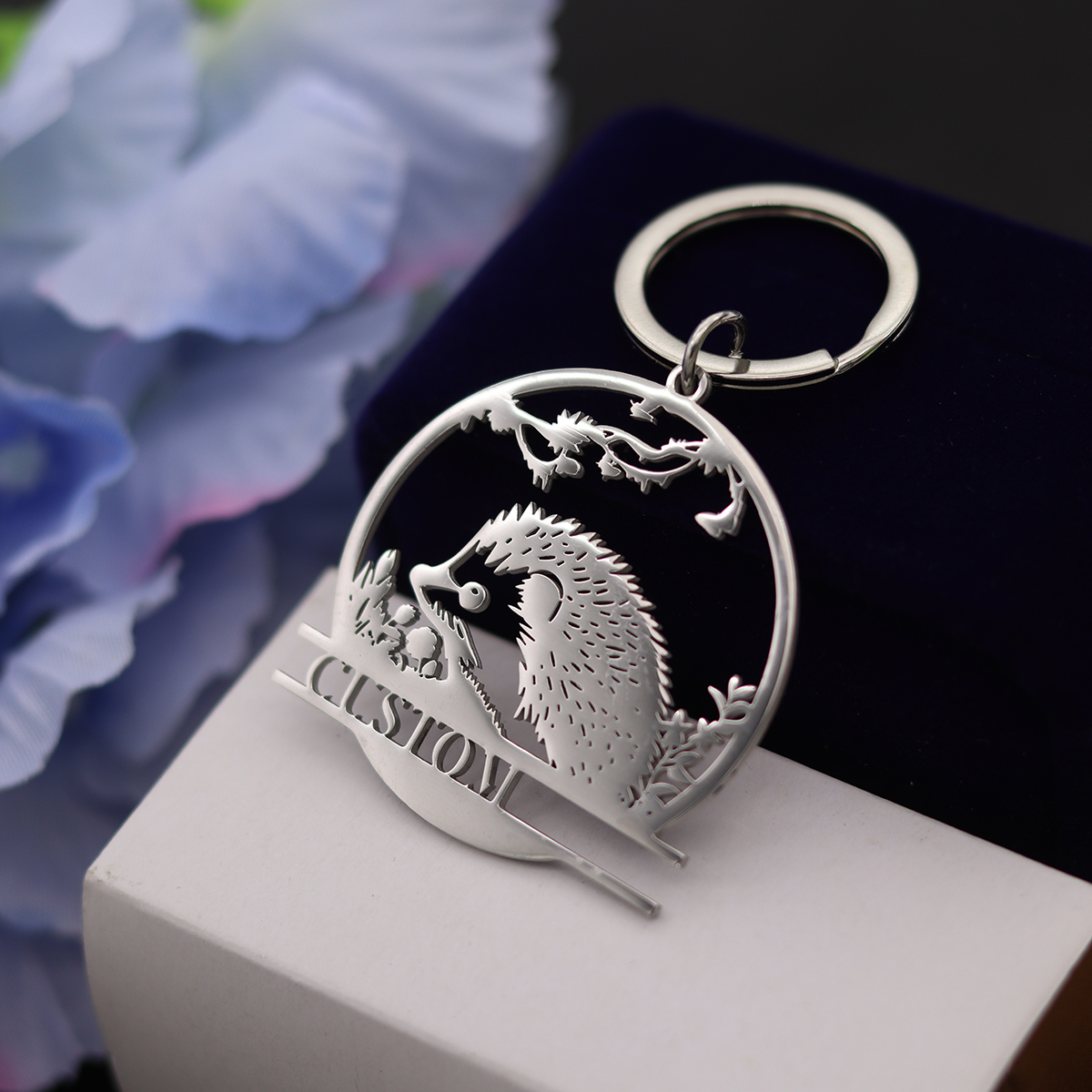 QIAMNI Custom Name Cute Hedgeh - Men'S Fashion Gold Chain incelemesi ve fiyatı