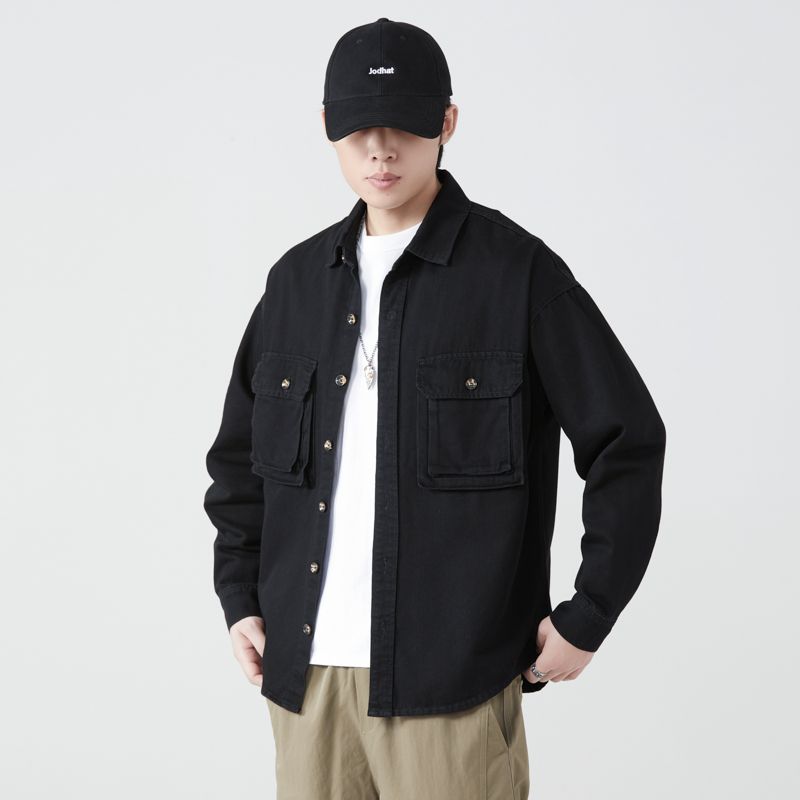 Pure Cotton Tooling Shirts Men - Jacket Mens Fashion incelemesi ve fiyatı