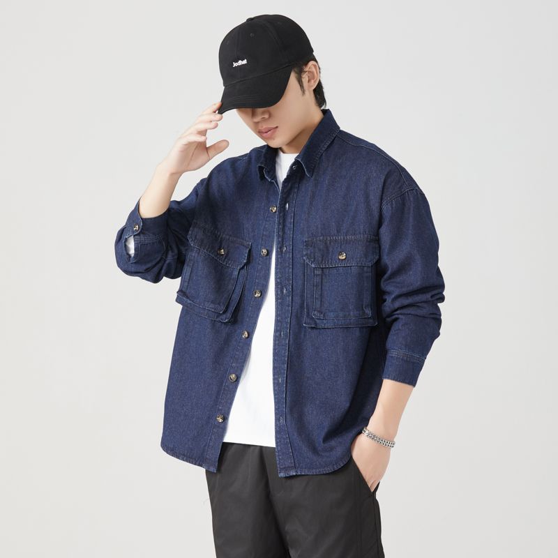 Pure Cotton Tooling Shirts Men - Jacket Mens Fashion incelemesi ve fiyatı