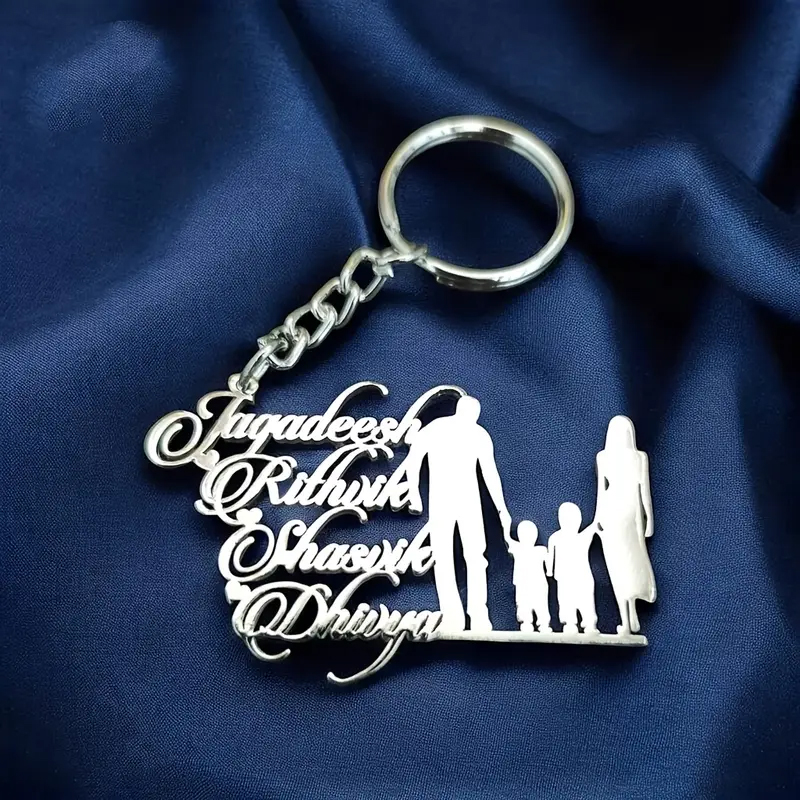 Custom Family Number Name Keyc - Men'S Fashion Gold Chain incelemesi ve fiyatı