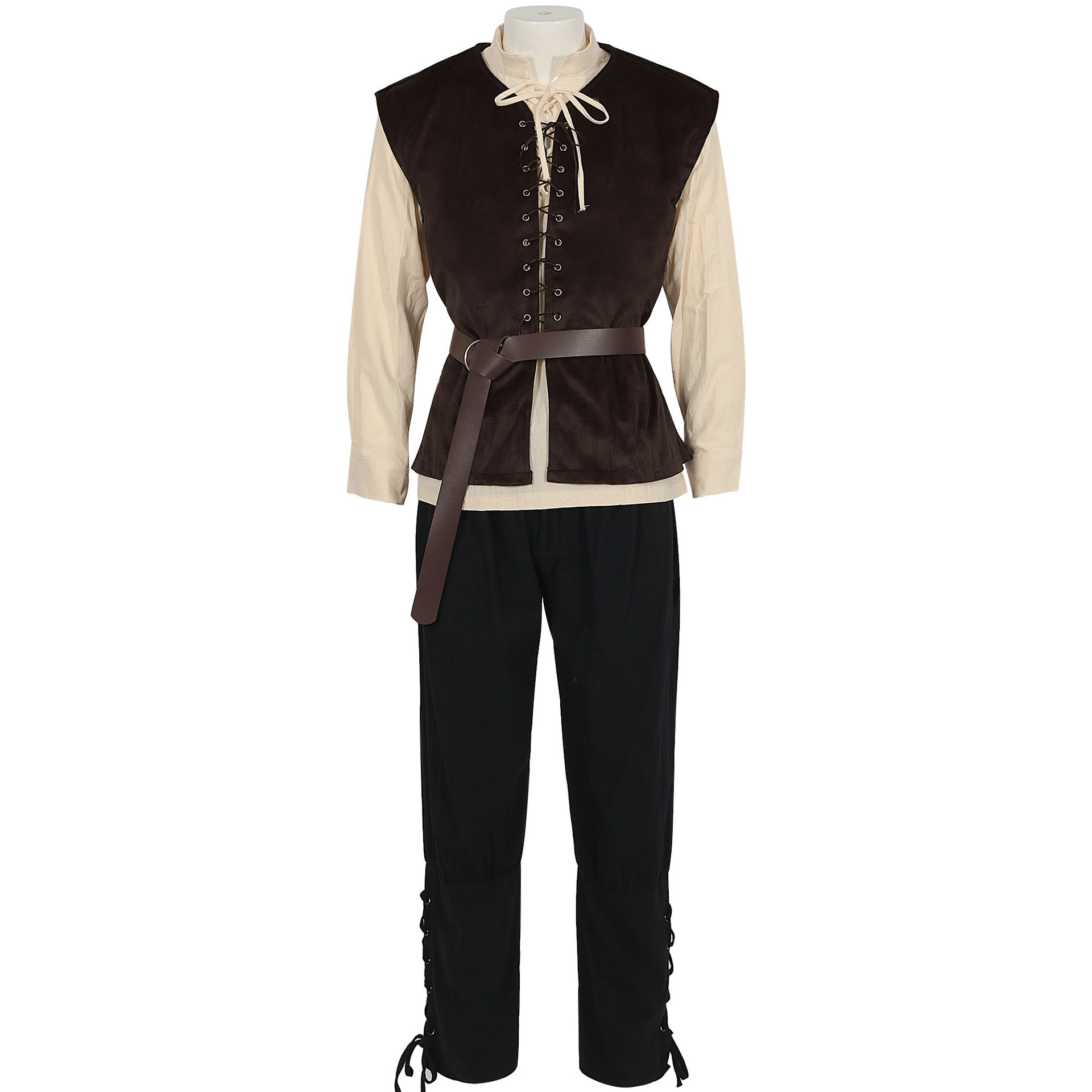 4 Pcs Men's Halloween Renaissa - Mens Fashion Vest incelemesi ve fiyatı
