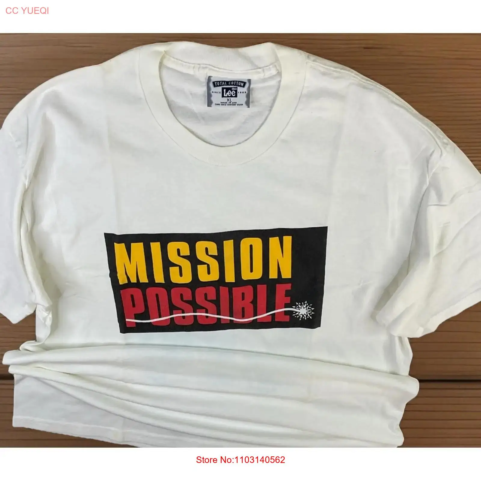Vintage Mission Possible T Shi - Xl Men'S Fashion incelemesi ve fiyatı