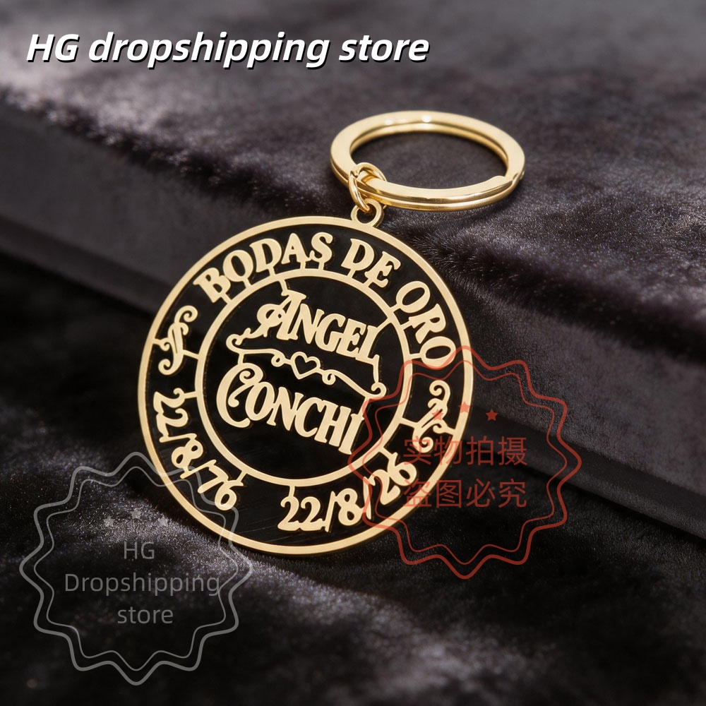 Personalized Logo Keychain Who - Men'S Fashion Gold Chain incelemesi ve fiyatı
