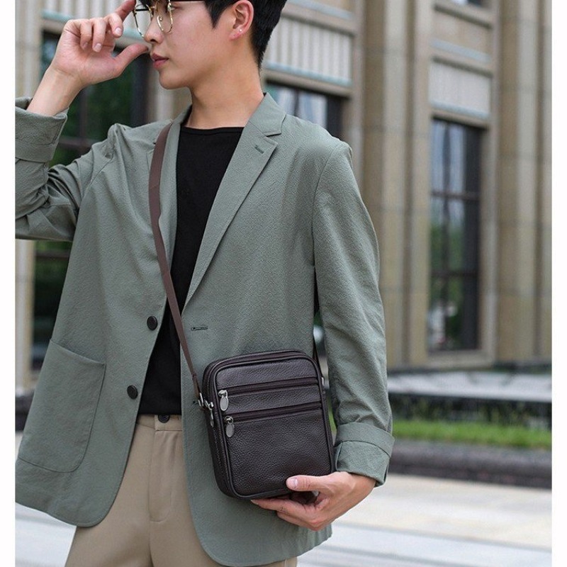Men's Shoulder Messenger Bag C - Fashion Harness Men incelemesi ve fiyatı