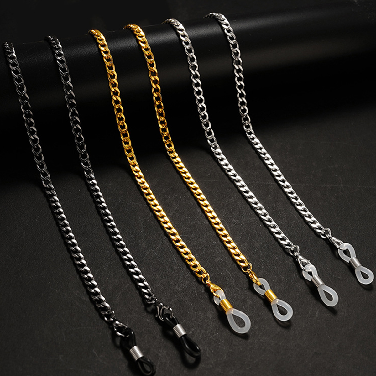 Simple Link Chain for Glasses  - Men'S Fashion Gold Chain incelemesi ve fiyatı