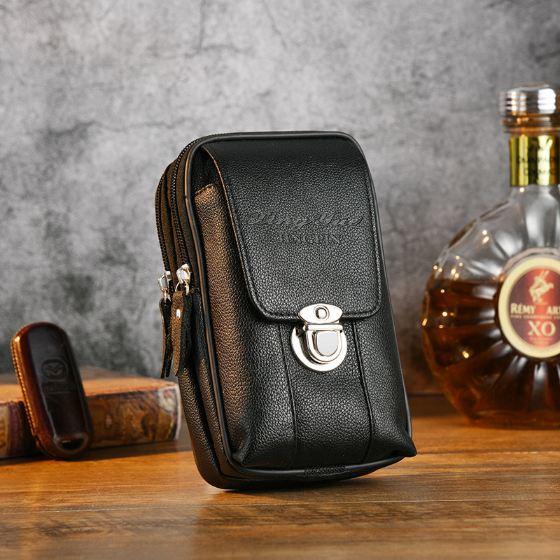 PU Leather Waist Pack for Men  - Fashion Harness Men incelemesi ve fiyatı