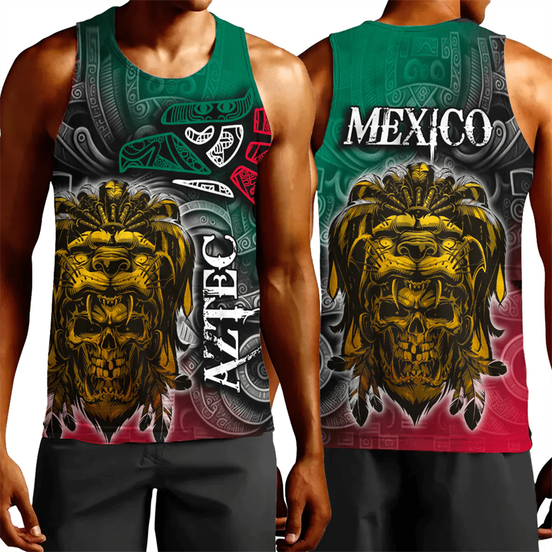 Trendy Mexico Flag Graphic Tan - Mens Fashion Mexico incelemesi ve fiyatı