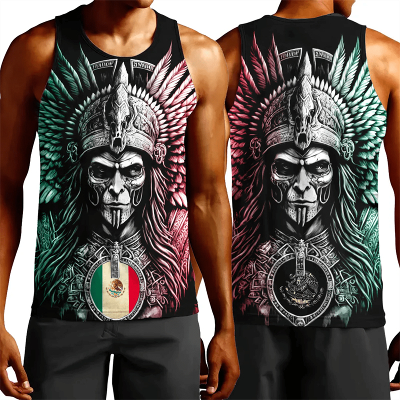 Trendy Mexico Flag Graphic Tan - Mens Fashion Mexico incelemesi ve fiyatı