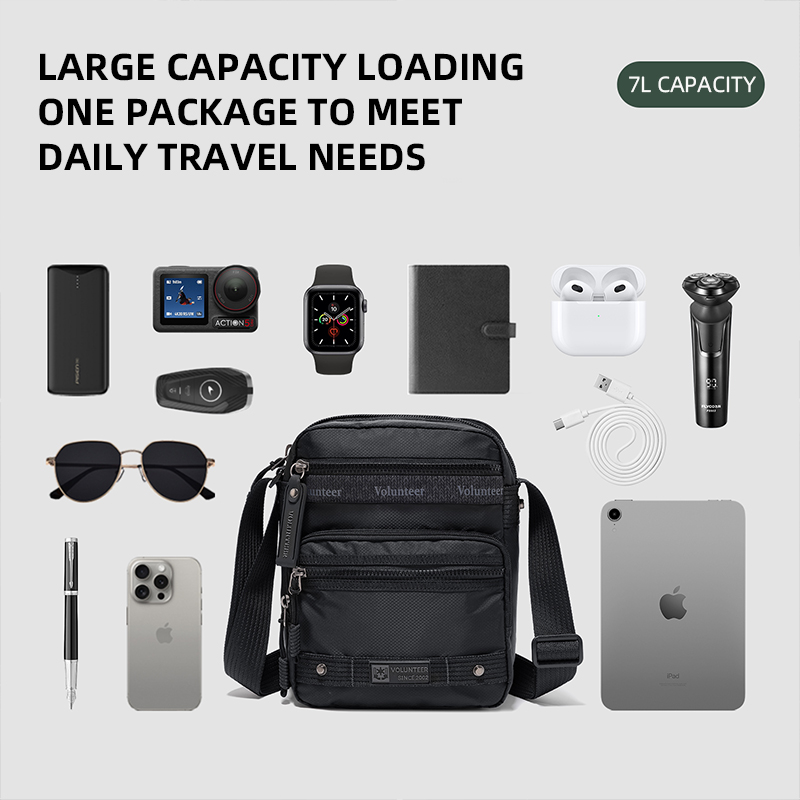 VOLUNTEER 7L Phone Crossbody B - Fashion Harness Men incelemesi ve fiyatı