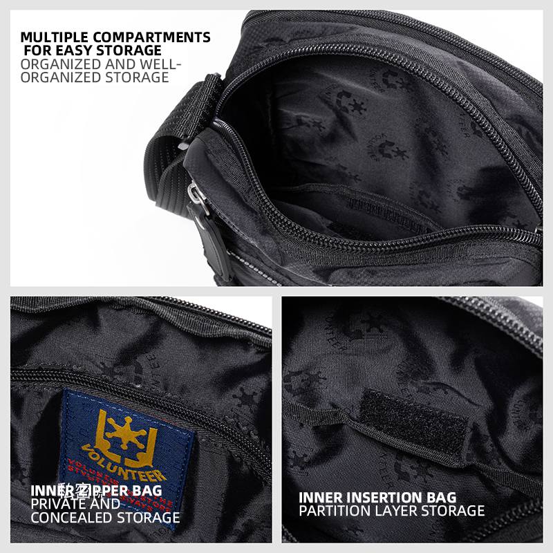 VOLUNTEER 7L Phone Crossbody B - Fashion Harness Men incelemesi ve fiyatı