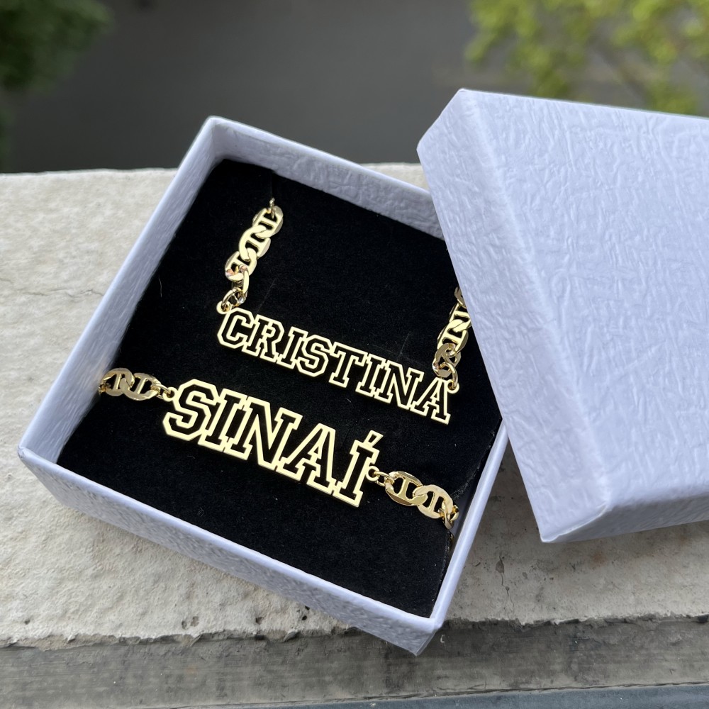 DUOYING Custom Name Hollow Nec - Men'S Fashion Gold Chain incelemesi ve fiyatı