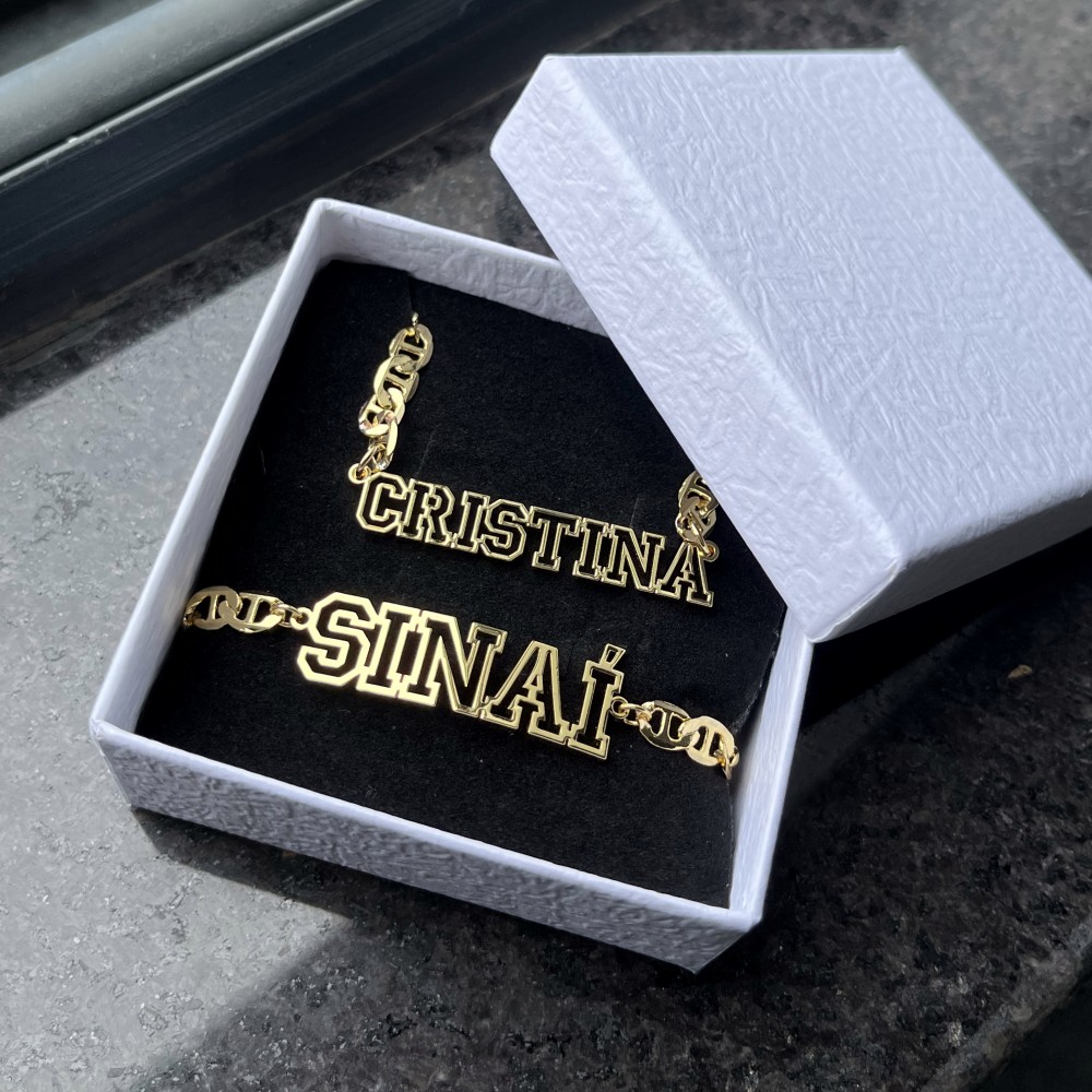 DUOYING Custom Name Hollow Nec - Men'S Fashion Gold Chain incelemesi ve fiyatı
