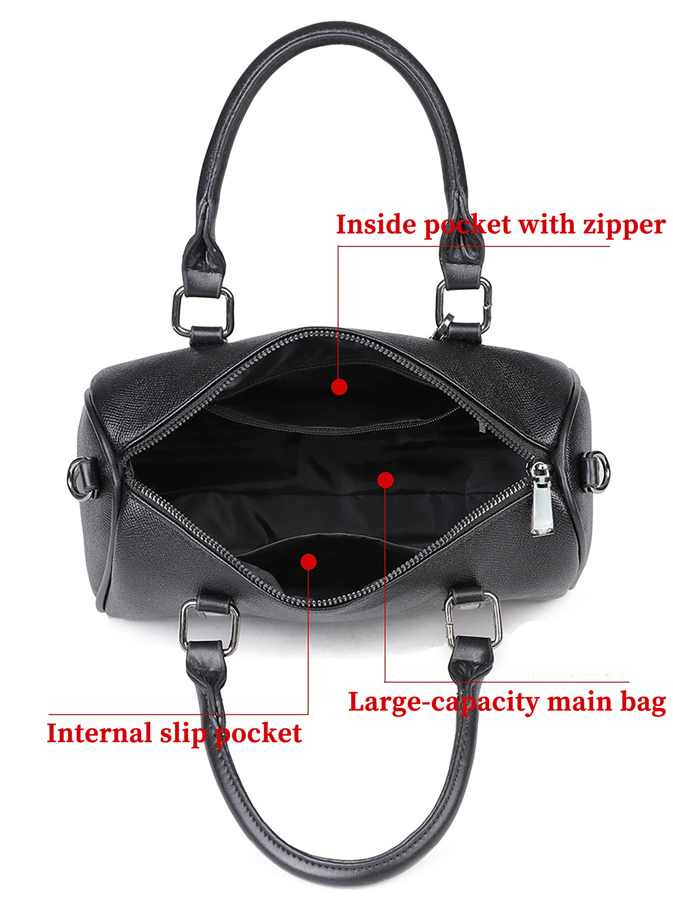 Men's Crossbody Bag - Black Sl - Fashion Harness Men incelemesi ve fiyatı