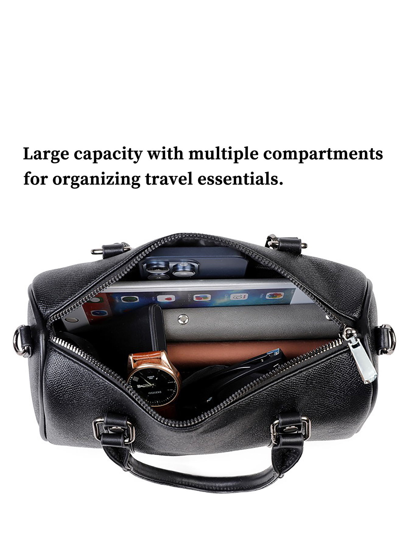 Men's Crossbody Bag - Black Sl - Fashion Harness Men incelemesi ve fiyatı