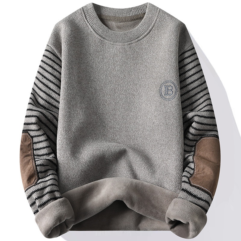 Men's Sweater Patckwork Round  - Mens Fashion Mullet incelemesi ve fiyatı