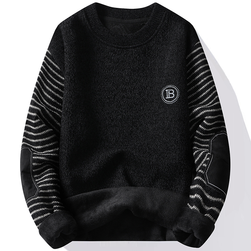 Men's Sweater Patckwork Round  - Mens Fashion Mullet incelemesi ve fiyatı