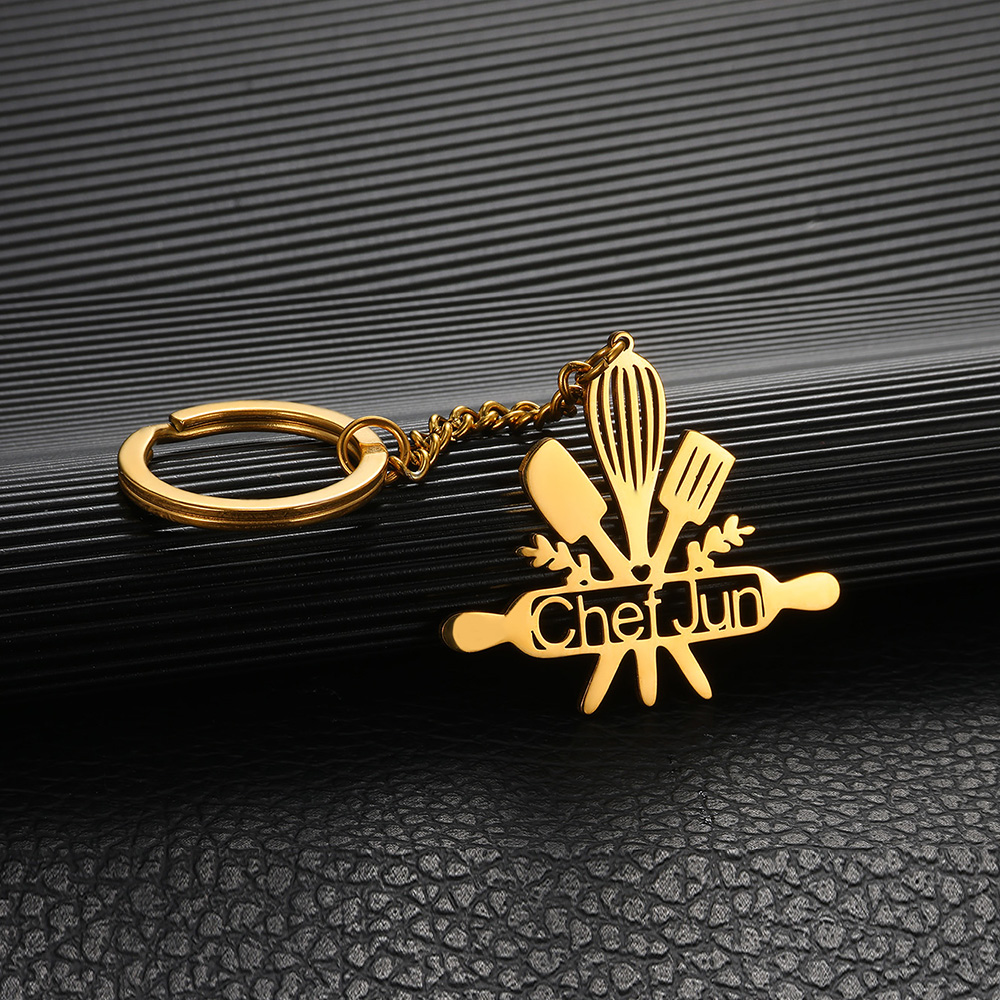 1Pc Customized Kitchenware Nam - Men'S Fashion Gold Chain incelemesi ve fiyatı