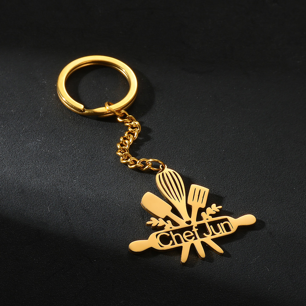 1Pc Customized Kitchenware Nam - Men'S Fashion Gold Chain incelemesi ve fiyatı