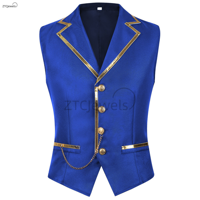 New Men's Medieval Cosplay Ves - Mens Fashion Vest incelemesi ve fiyatı