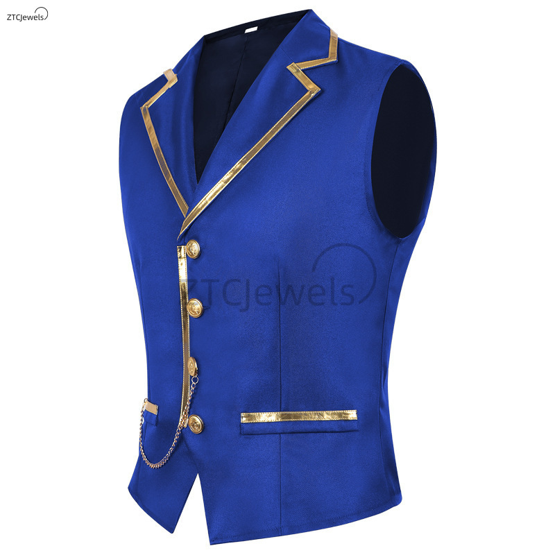 New Men's Medieval Cosplay Ves - Mens Fashion Vest incelemesi ve fiyatı