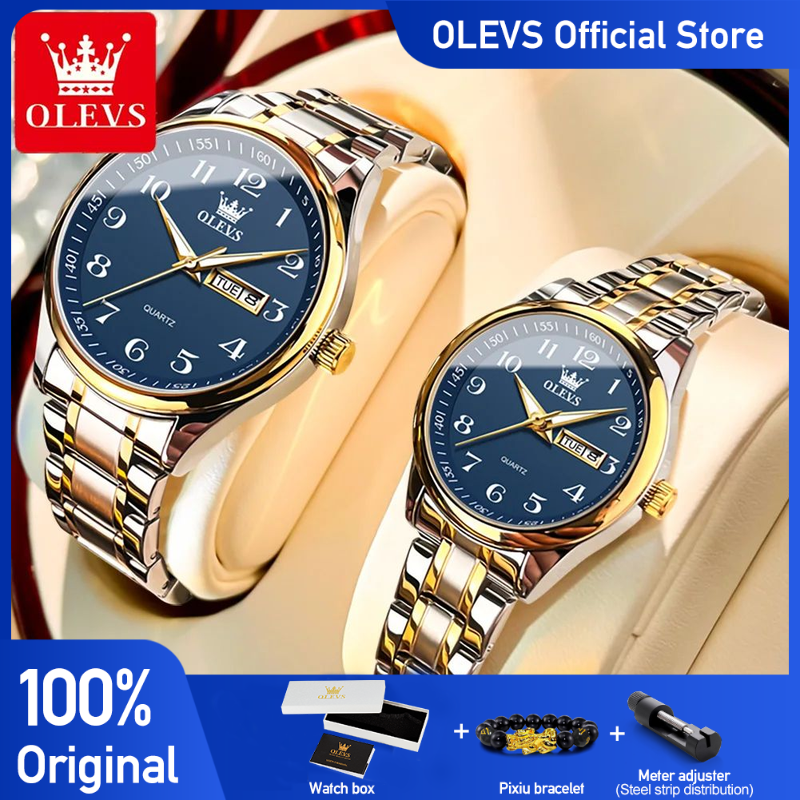 OLEVS 5567 Brand Couple Quartz - Mens Fashion In 40S incelemesi ve fiyatı