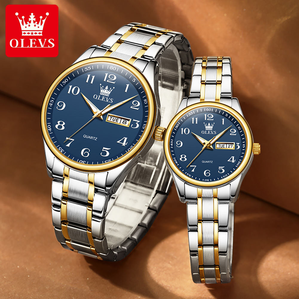 OLEVS 5567 Brand Couple Quartz - Mens Fashion In 40S incelemesi ve fiyatı