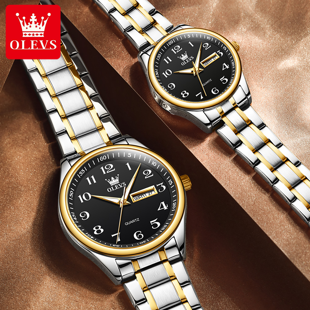 OLEVS 5567 Brand Couple Quartz - Mens Fashion In 40S incelemesi ve fiyatı