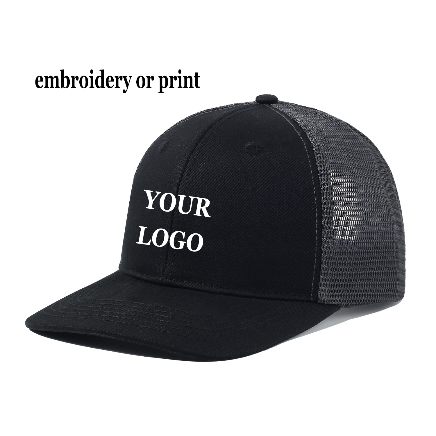 Custom Logo Sport Snapback Cap - Trucker Hat Cap incelemesi ve fiyatı